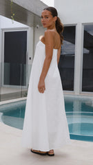 Connie Maxi Dress - White