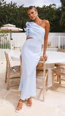 Amina Maxi Dress - Blue