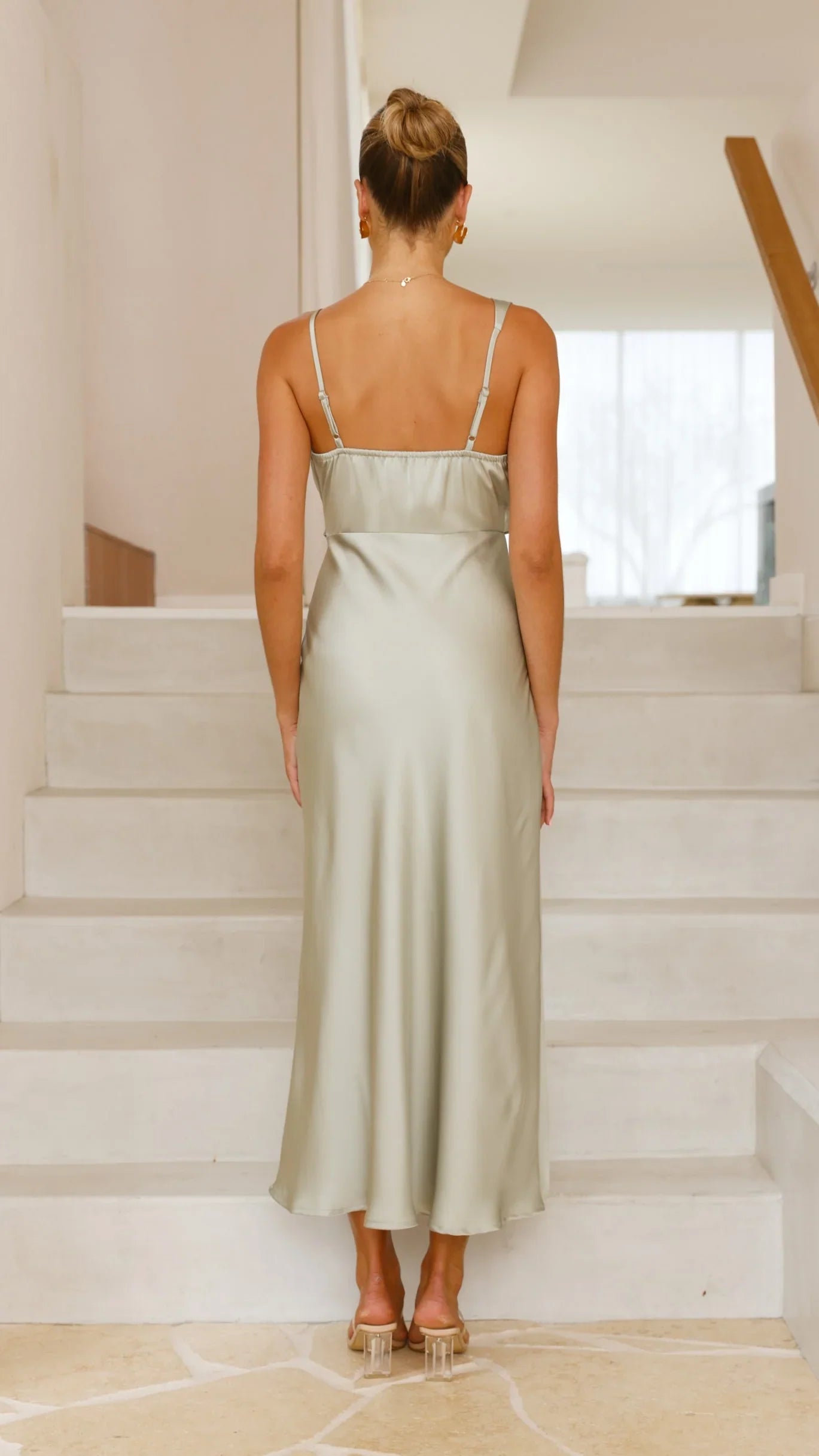 Audrey Maxi Dress - Olive
