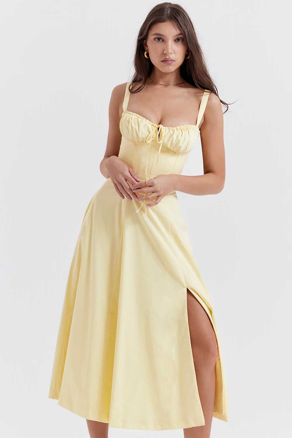 buttercup bustier sundress