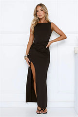 Closet Goals Maxi Dress Black